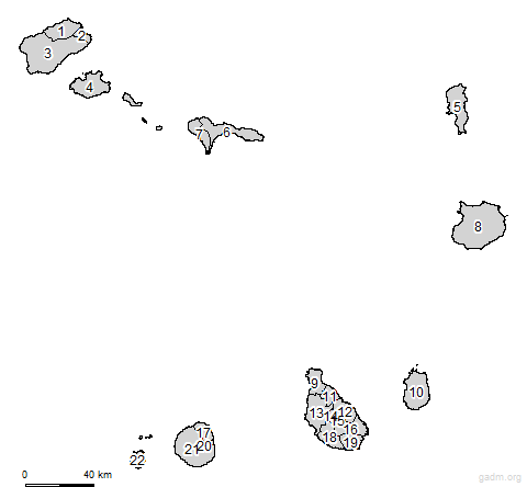 First level divisions