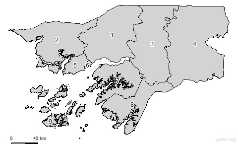 First level divisions