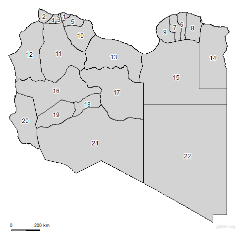 First level divisions